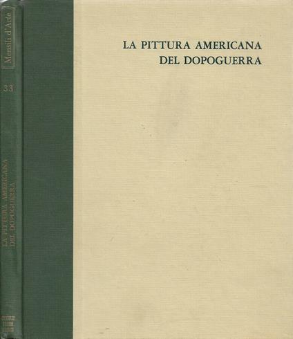 La pittura americana del dopoguerra - Sam Hunter - copertina