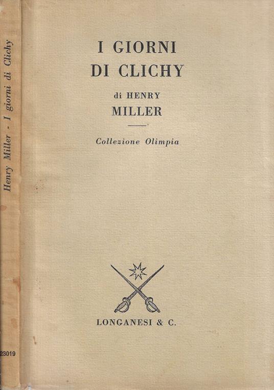 I giorni di clichy - Henry Miller - copertina