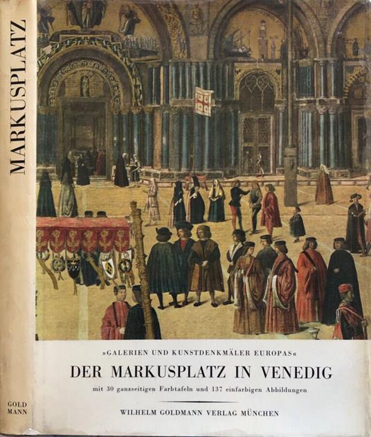Der Markusplatz in Venedig - Terisio Pignatti - copertina