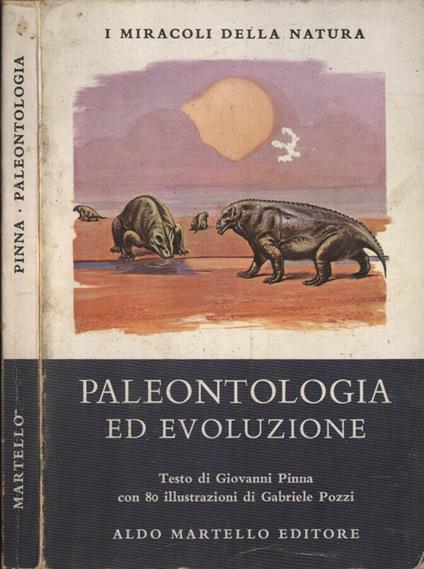 Paleontologia ed evoluzione - Giovanni Pinna - copertina