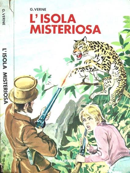 L' isola misteriosa - Jules Verne - copertina