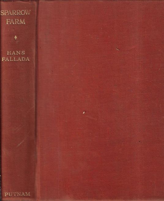 Sparrow farm - Hans Fallada - copertina