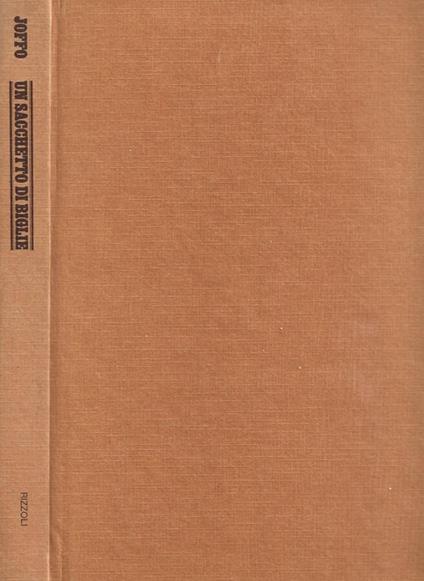 Un sacco di biglie - Joseph Joffo - copertina