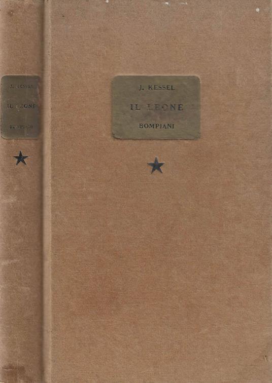Il Leone - Joseph Kessel - copertina