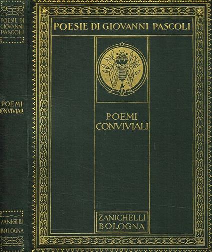 Poemi conviviali - Giovanni Pascoli - copertina