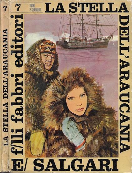La Stella dell'Araucania - Emilio Salgari - copertina