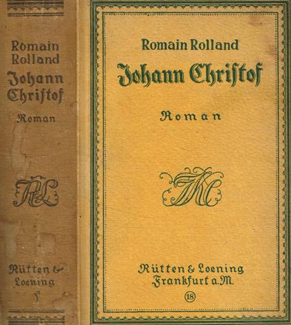 Johann Christof - Romain Rolland - copertina