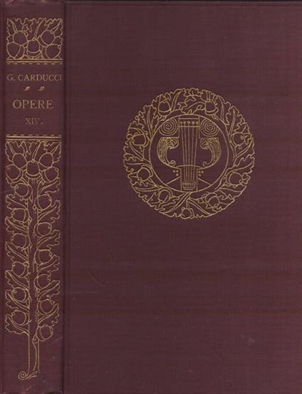 Il Parini maggiore - Giosuè Carducci - copertina