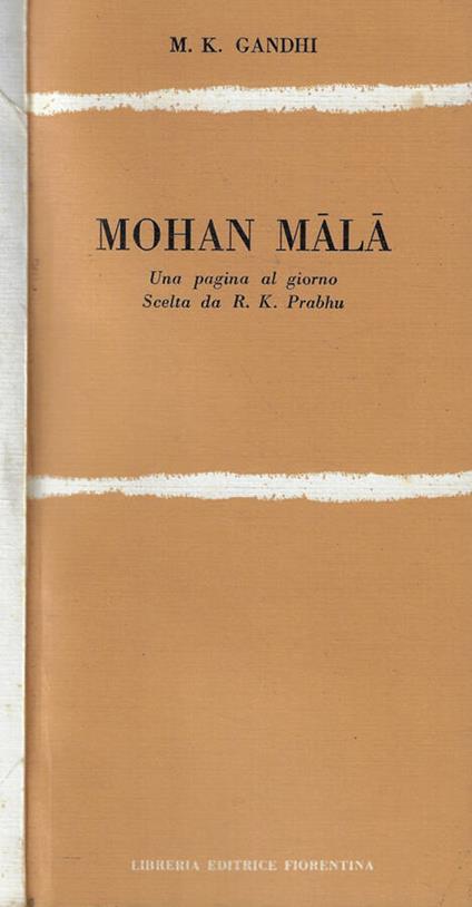 Mohan Mala - Mohandas Karamchand Gandhi - copertina
