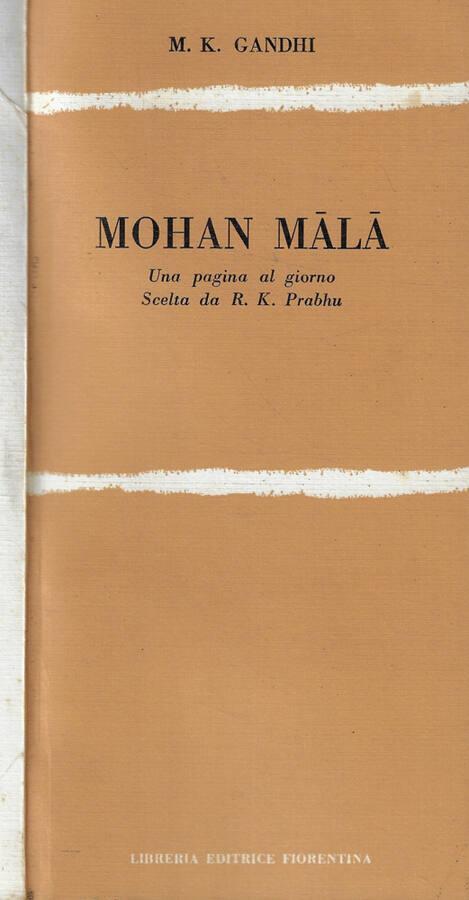 Mohan Mala - Mohandas Karamchand Gandhi - copertina