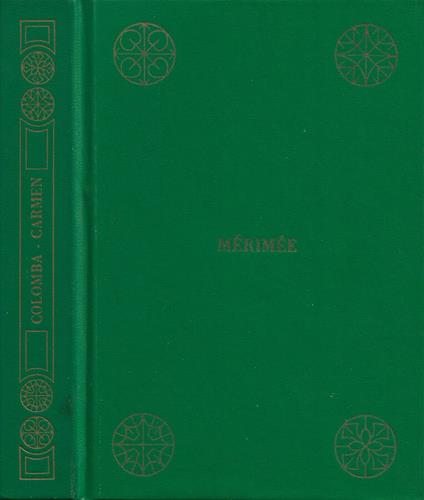 Colomba-Carmen - Prosper Mérimée - copertina