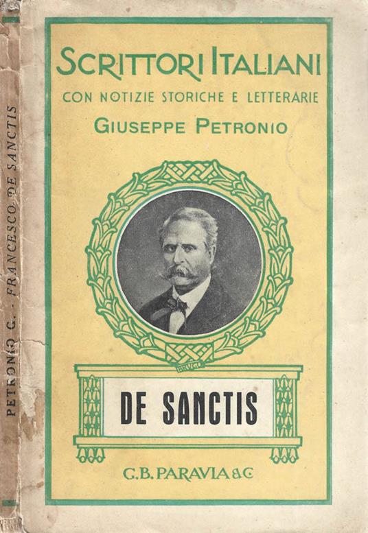 Francesco De Sanctis - Giuseppe Petronio - copertina