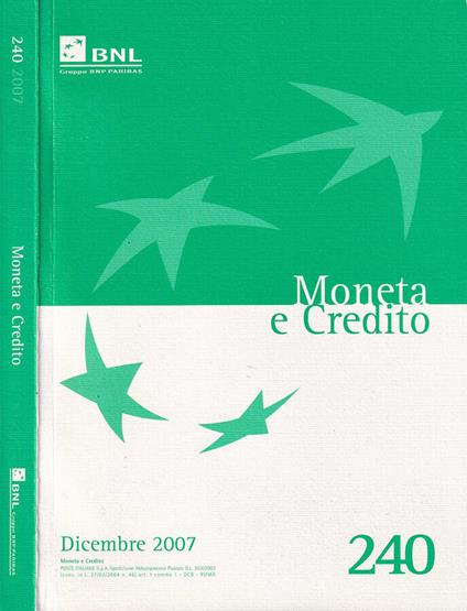 Moneta e credito - Alessandro Roncaglia - copertina
