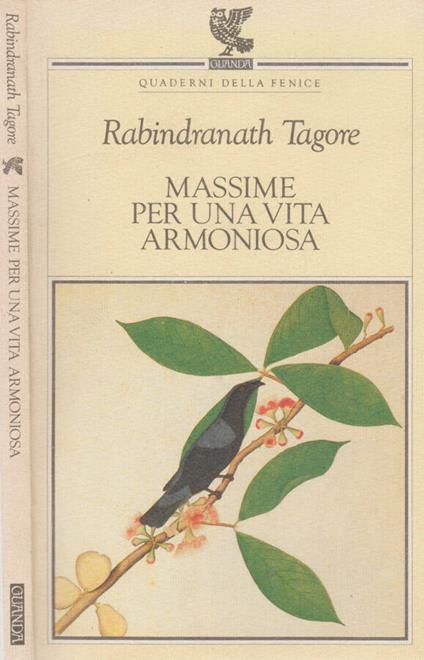 Massime per una vita armoniosa - Rabindranath Tagore - copertina
