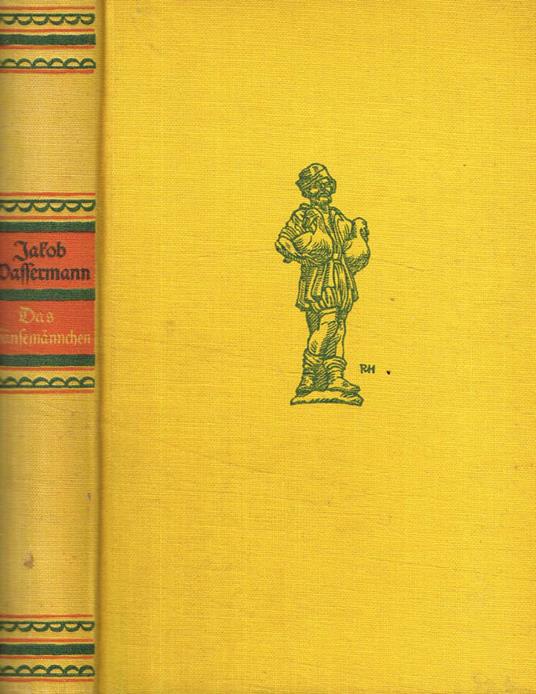 Das Gansemannchen - Jakob Wassermann - copertina