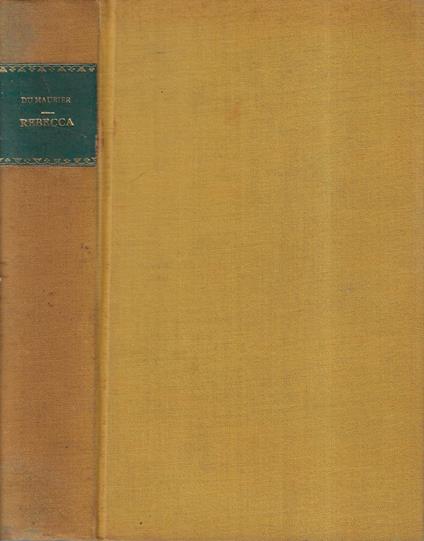 Rebecca - Daphne Du Maurier - copertina