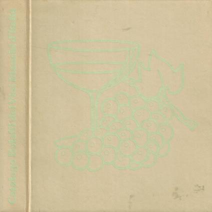 Catalogo Bolaffi dei Vini Bianchi d'Italia e degli spumanti - Luigi Veronelli - copertina