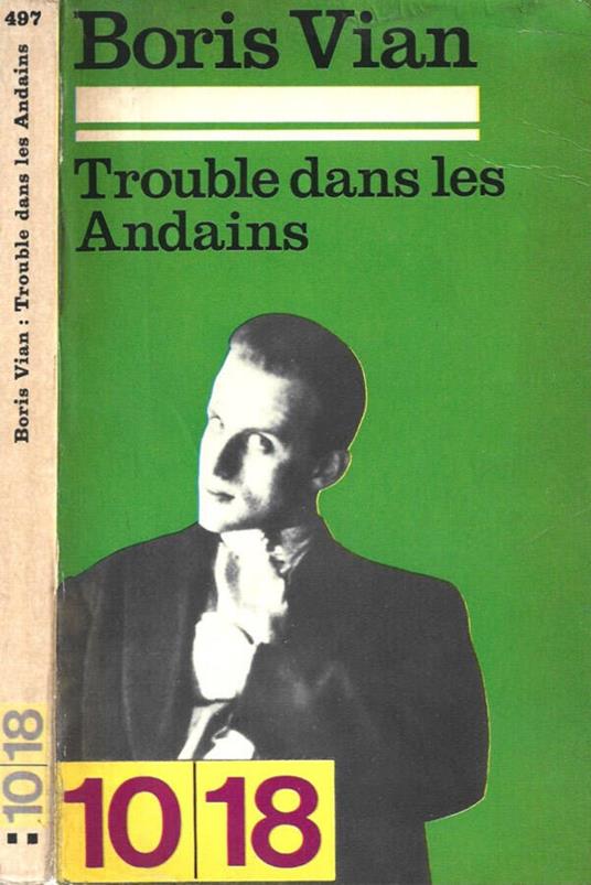 Trouble dans les Andains - Boris Vian - copertina