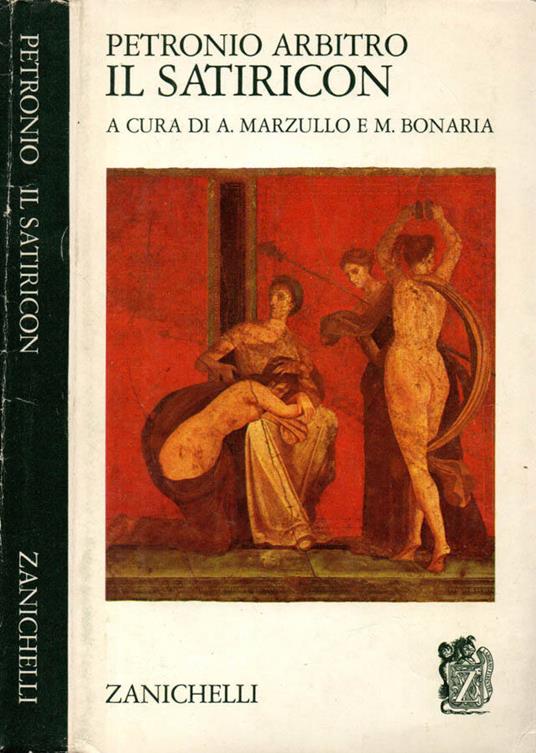 Il Satiricon - Arbitro Petronio - copertina