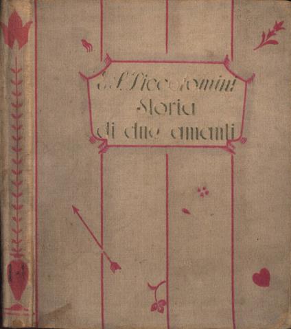 Storia di due amanti - Enea S. Piccolomini - copertina