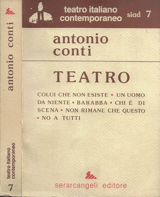 Teatro - Antonio Conti - copertina