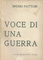 Voce di una guerra