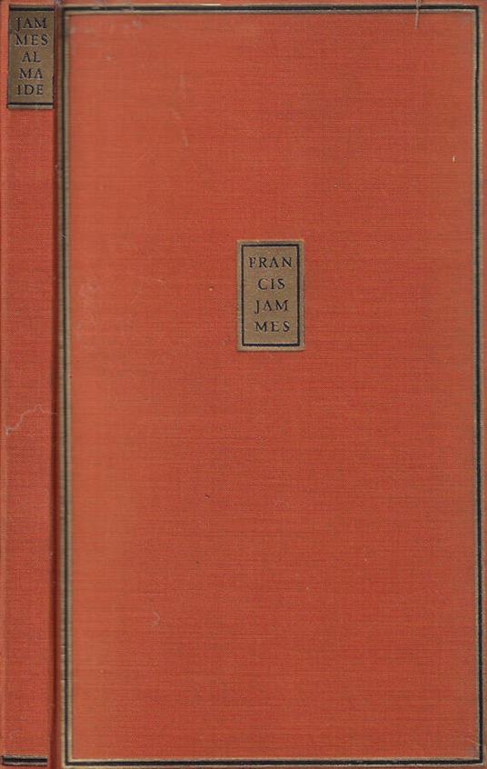 Almaide - Francis Jammes - copertina