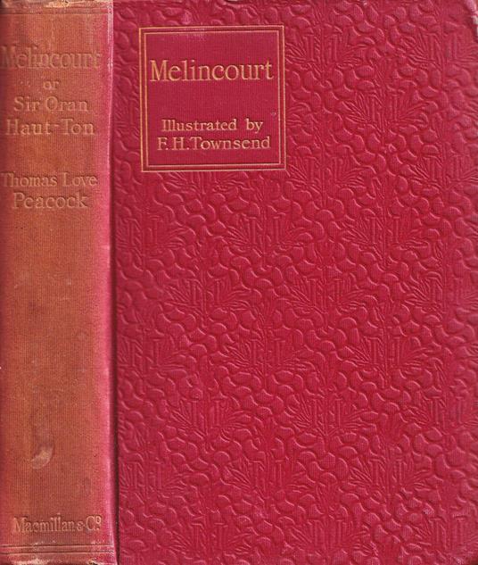 Melincourt - Thomas Love Peacock - copertina