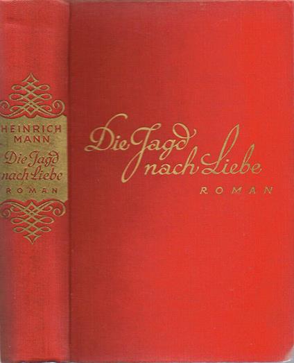Die Jagd nach Liebe - Heinrich Mann - copertina