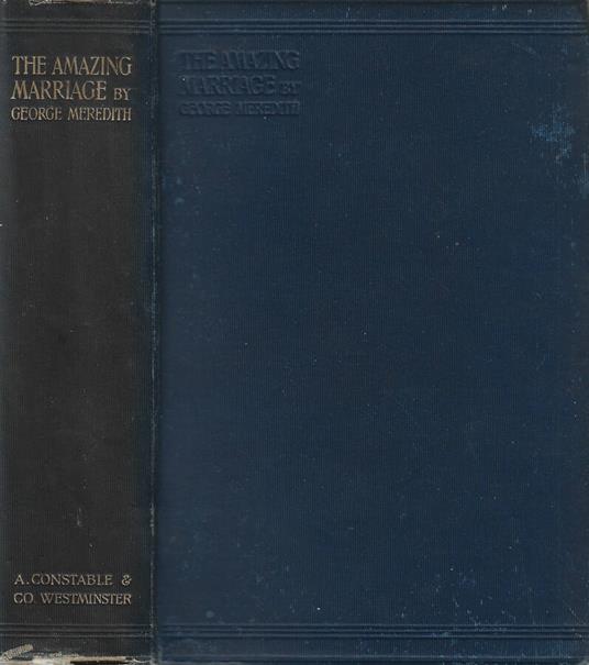 The amazing marriage - George Meredith - copertina
