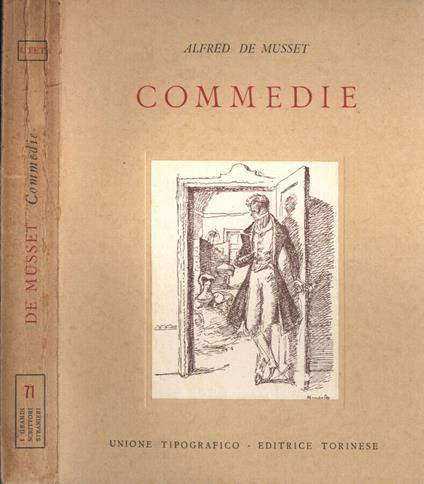 Commedie - Alfred de Musset - copertina