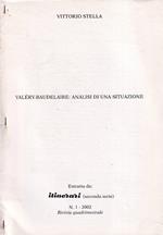 Valéry-Baudelaire: analisi di una situazione