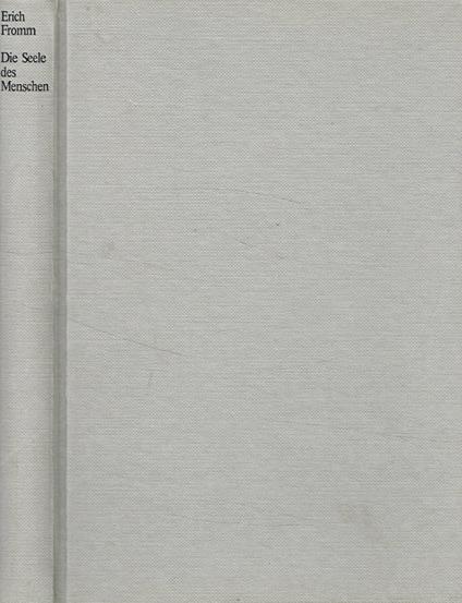 Die seele des menschen - Erich Fromm - copertina