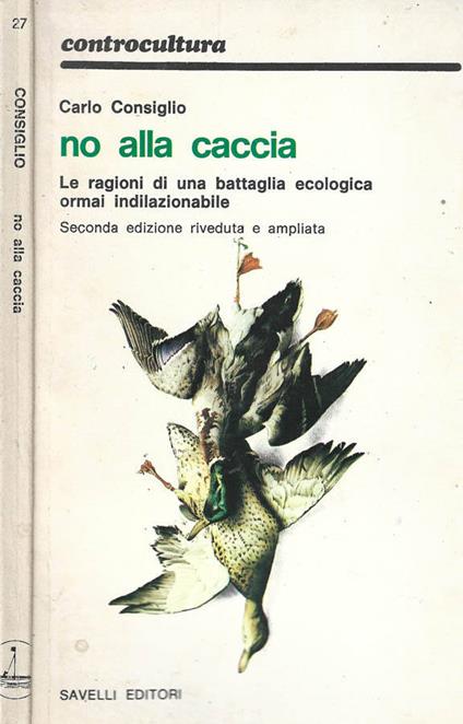 No alla caccia - Carlo Consiglio - copertina