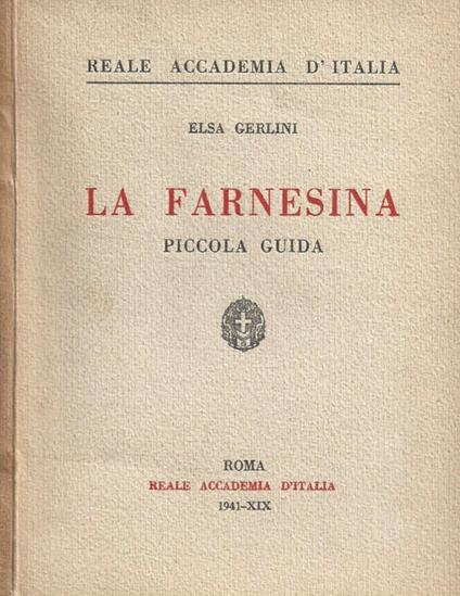 La Farnesina - Elsa Gerlini - copertina