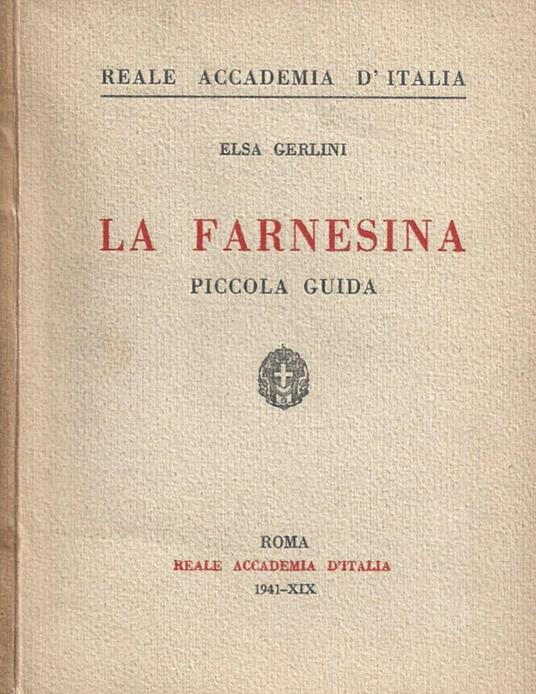 La Farnesina - Elsa Gerlini - copertina