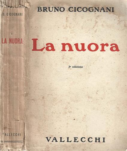 La nuora - Bruno Cicognani - copertina