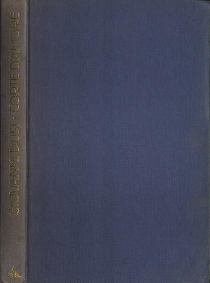 Corte d' amore - Giovanni Dusi - copertina