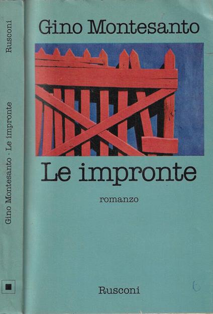 Le impronte - Gino Montesanto - copertina