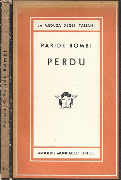 Perdu - Paride Rombi - copertina