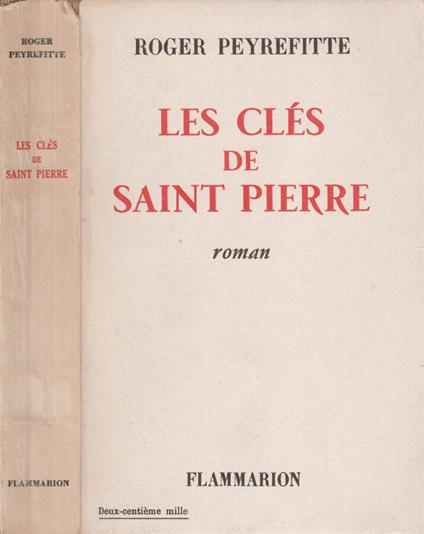 Le Clés de Saint Pierre - Roger Peyrefitte - copertina