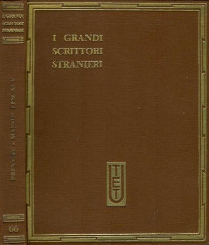 Manon Lescaut - Antoine-François Prévost - copertina