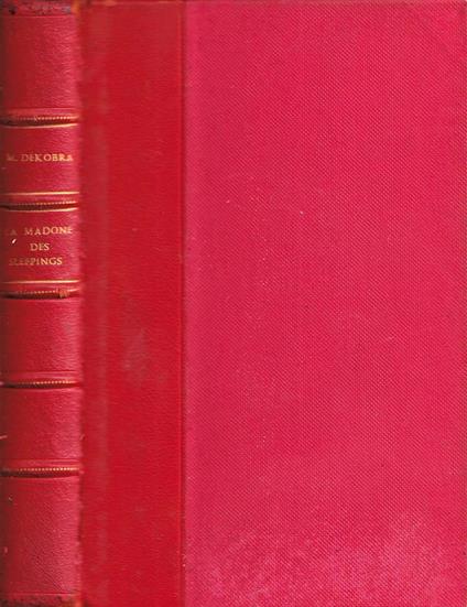 La Madone des sleepings - Maurice Dekobra - copertina
