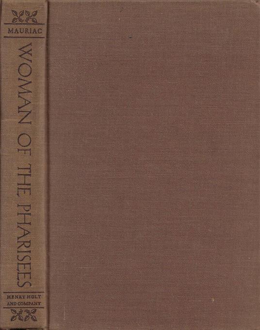 Woman of the Pharisees (La Pharisienne) - François Mauriac - copertina