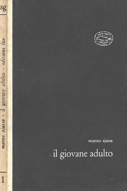 Il giovane adulto - Matteo Ajassa - copertina