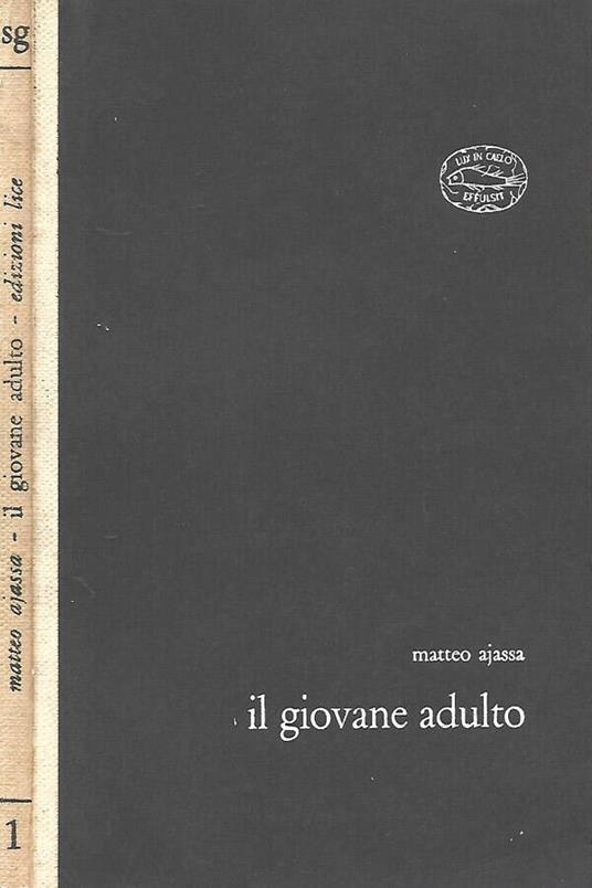Il giovane adulto - Matteo Ajassa - copertina