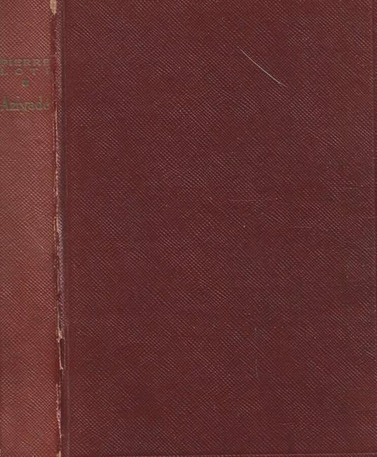 Aziyadé - Pierre Loti - copertina