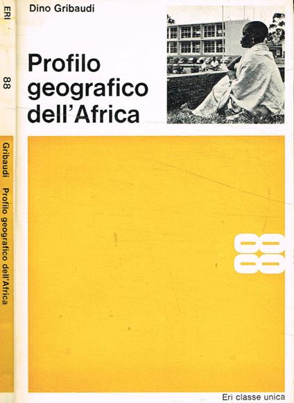 Profilo geografico dell'Africa - Dino Gribaudi - copertina