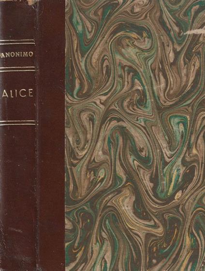Alice - Anonimo calalabrese - copertina
