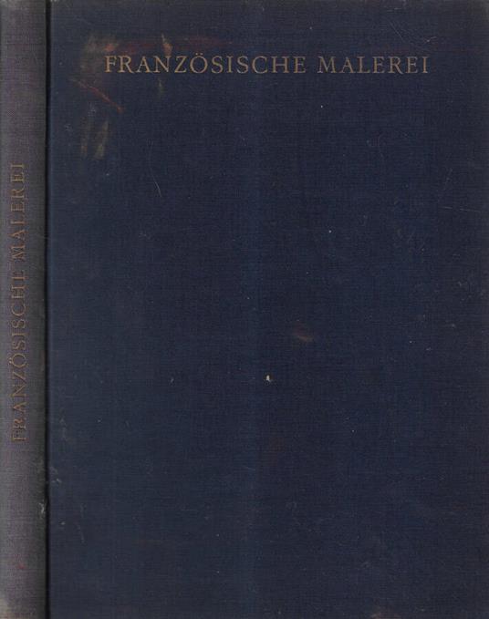 Franzosische malerei - copertina